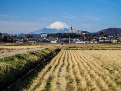富士山の見える風景
