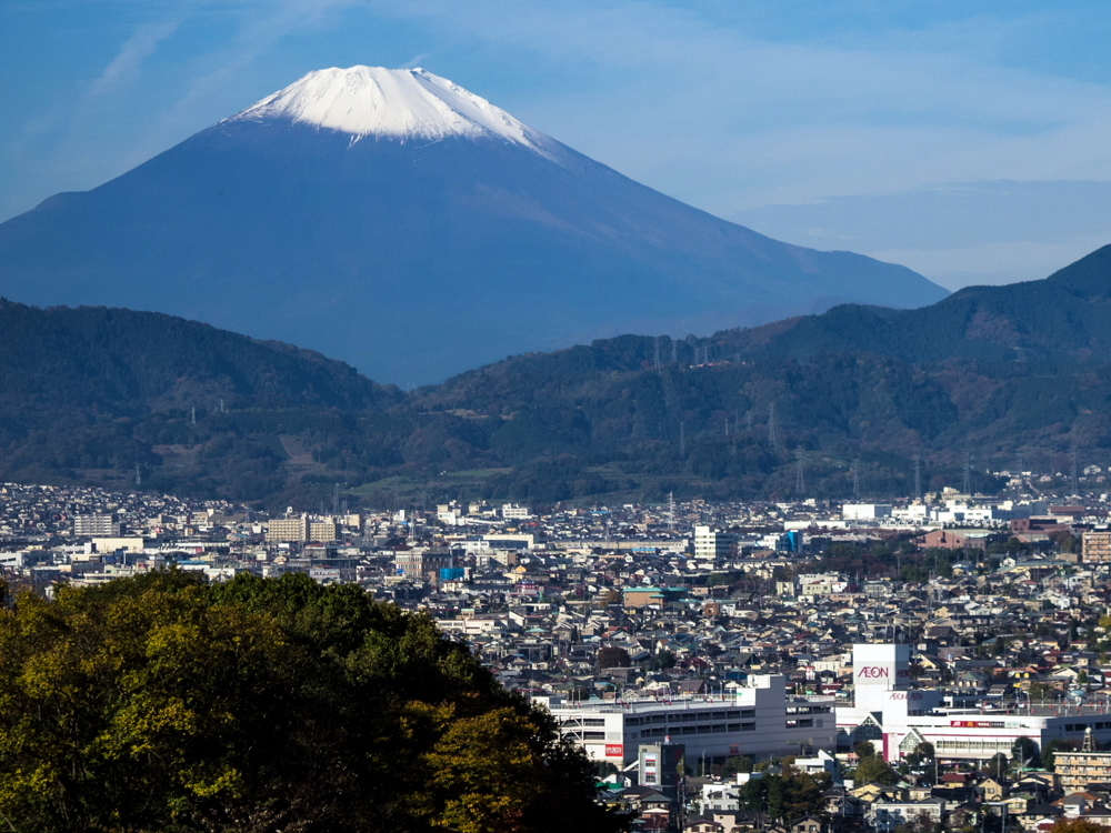 権現山公園からの富士山