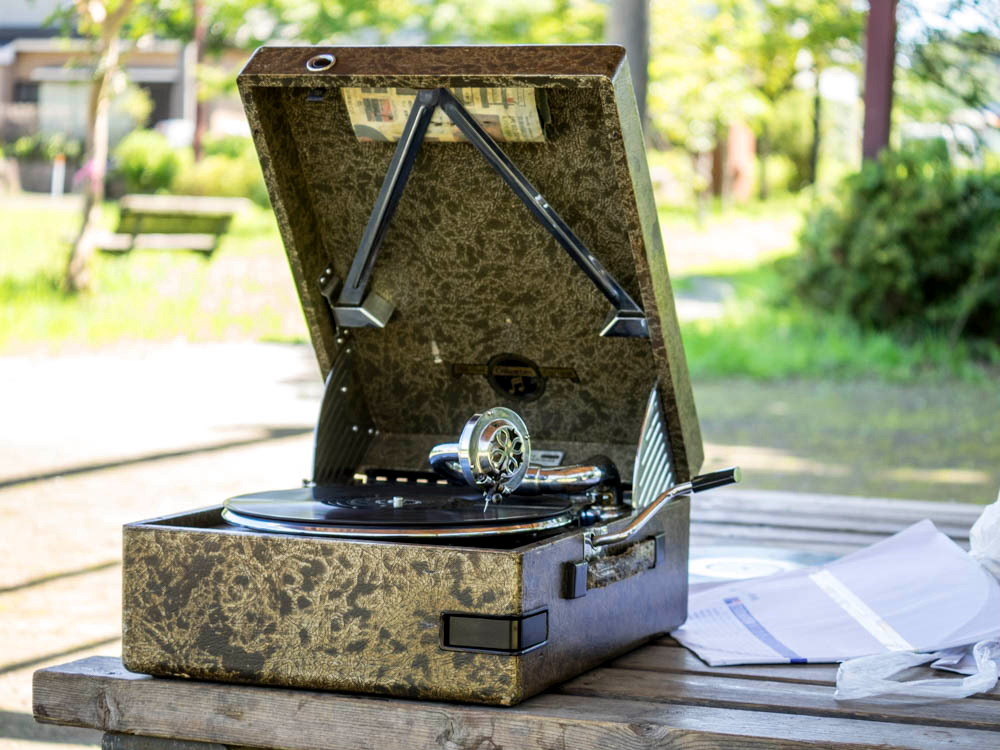 蓄音機01