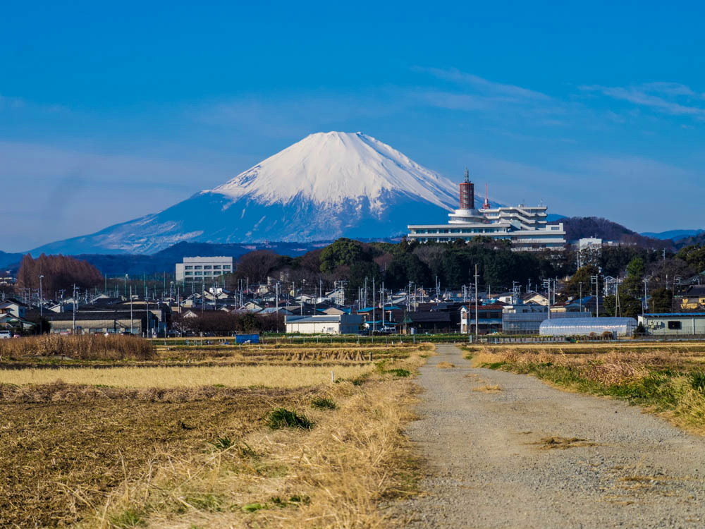 富士山の見える風景