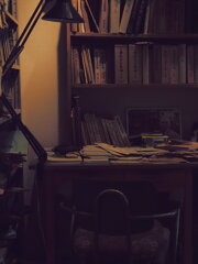 ある作家の書斎
