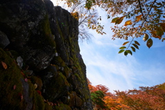 古城の秋模様