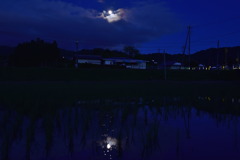 月と雲