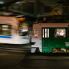 家路への電車