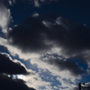 雲の多い空