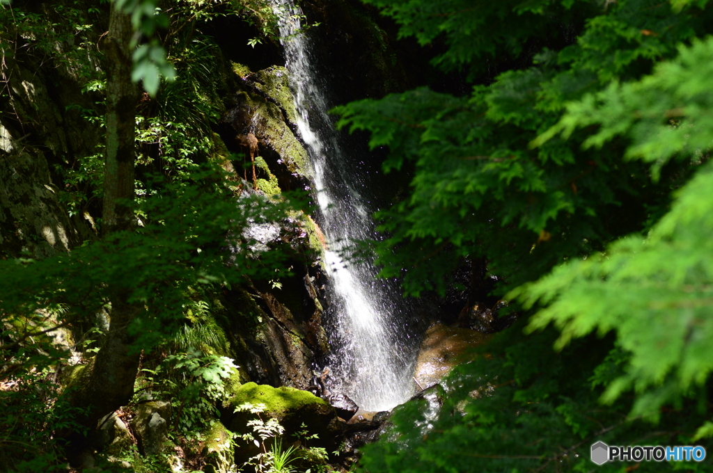 小さな滝
