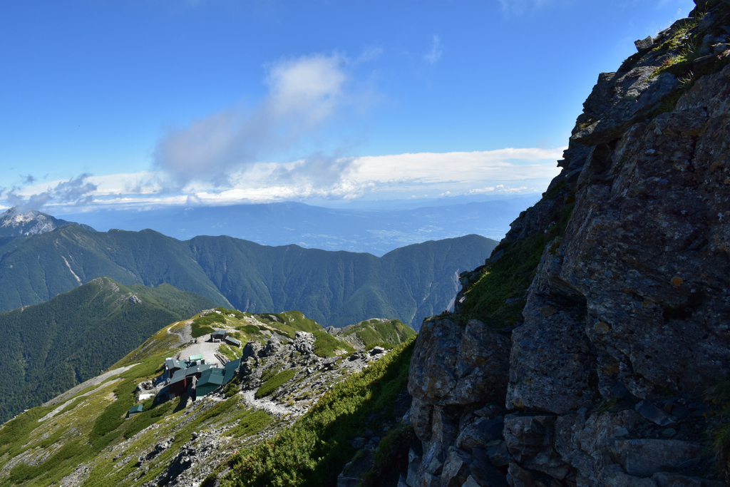 山頂目指して
