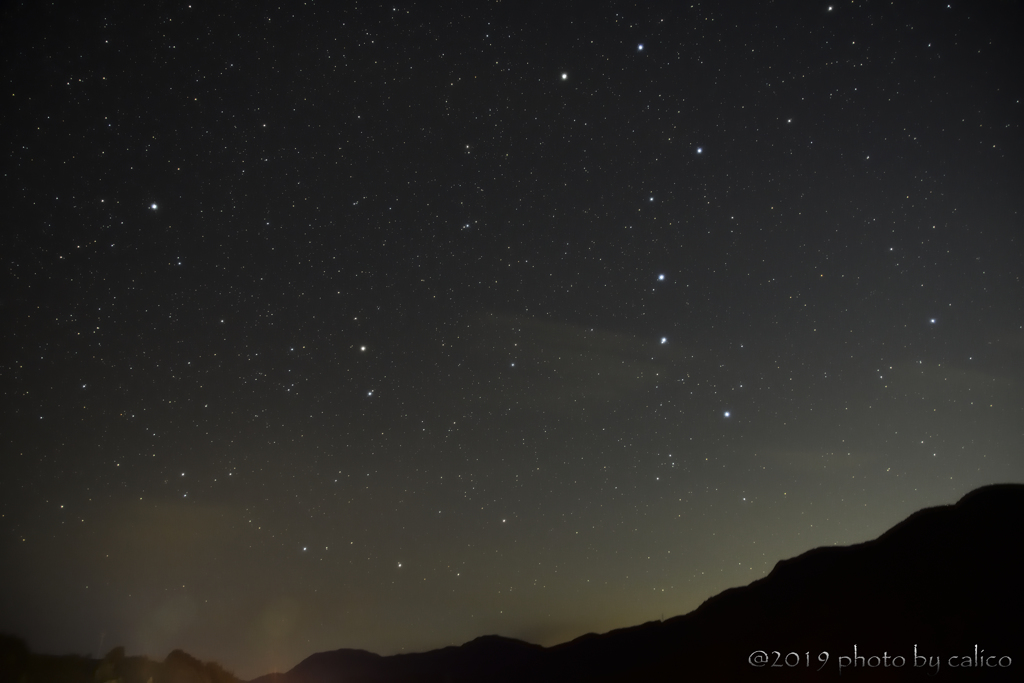 睦月の夜空