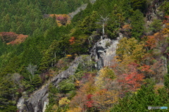 終点の岩場