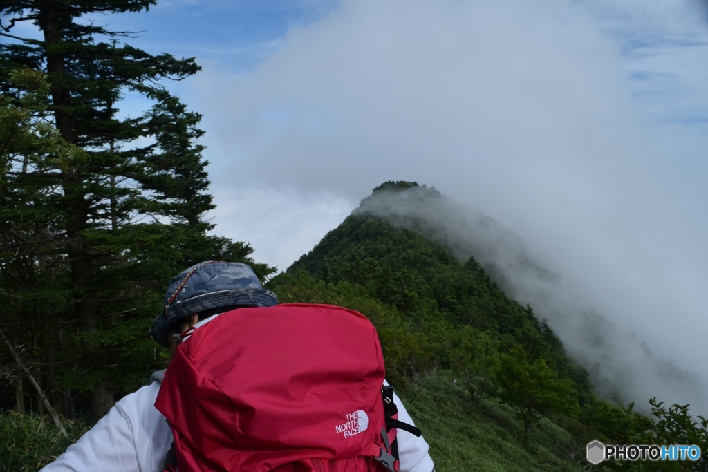 私と八紘嶺尾根