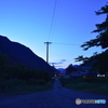日没後の八紘嶺