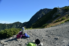 北岳登山番外編 〜親子の会話〜