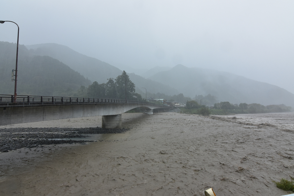 10月12日の安倍川