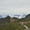 烏帽子岳と乗鞍スカイライン