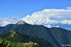 小太郎山と甲斐駒ケ岳