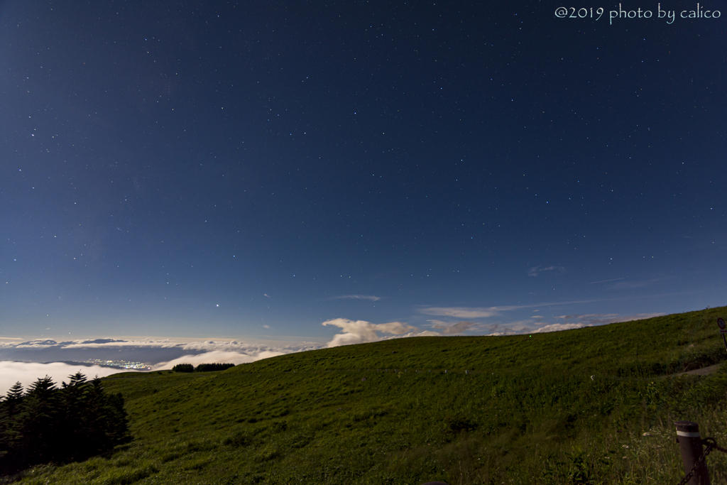 高原の夜