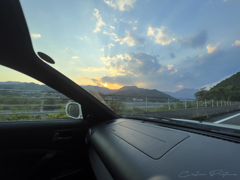 梅雨を忘れた空