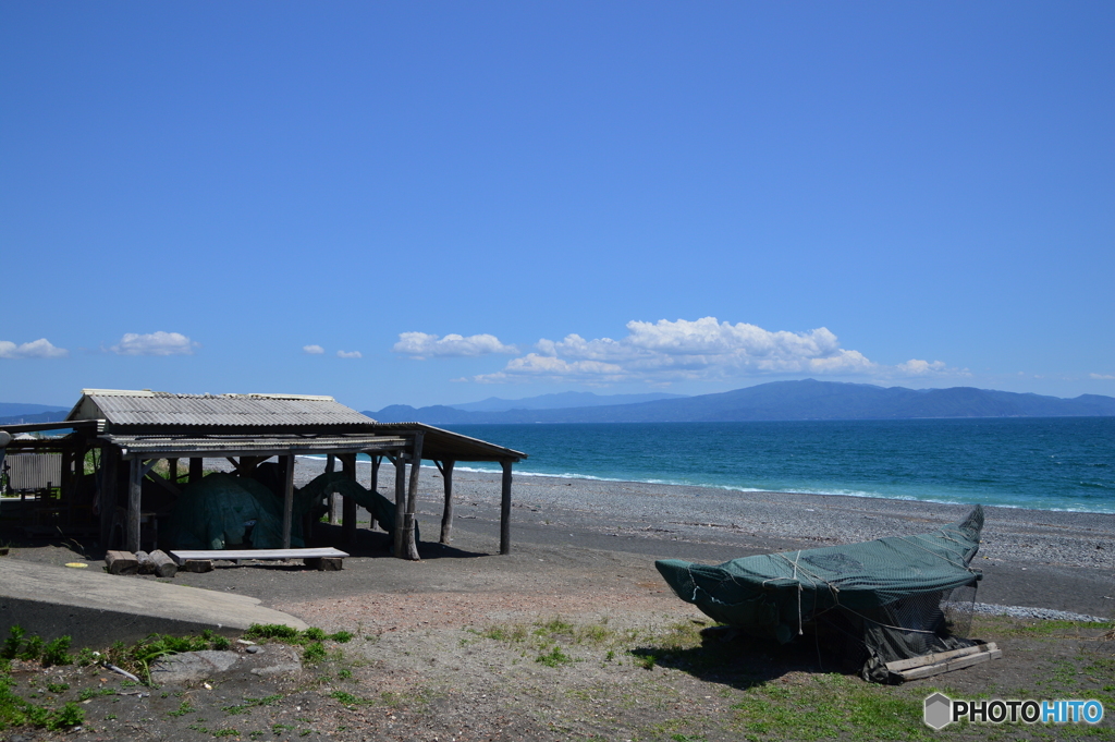 伊豆半島を望む