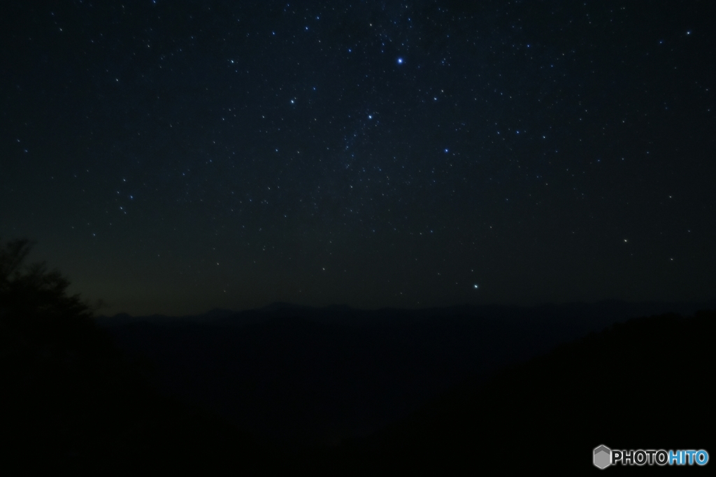 赤石山脈に降り注ぐ星々 Ⅰ