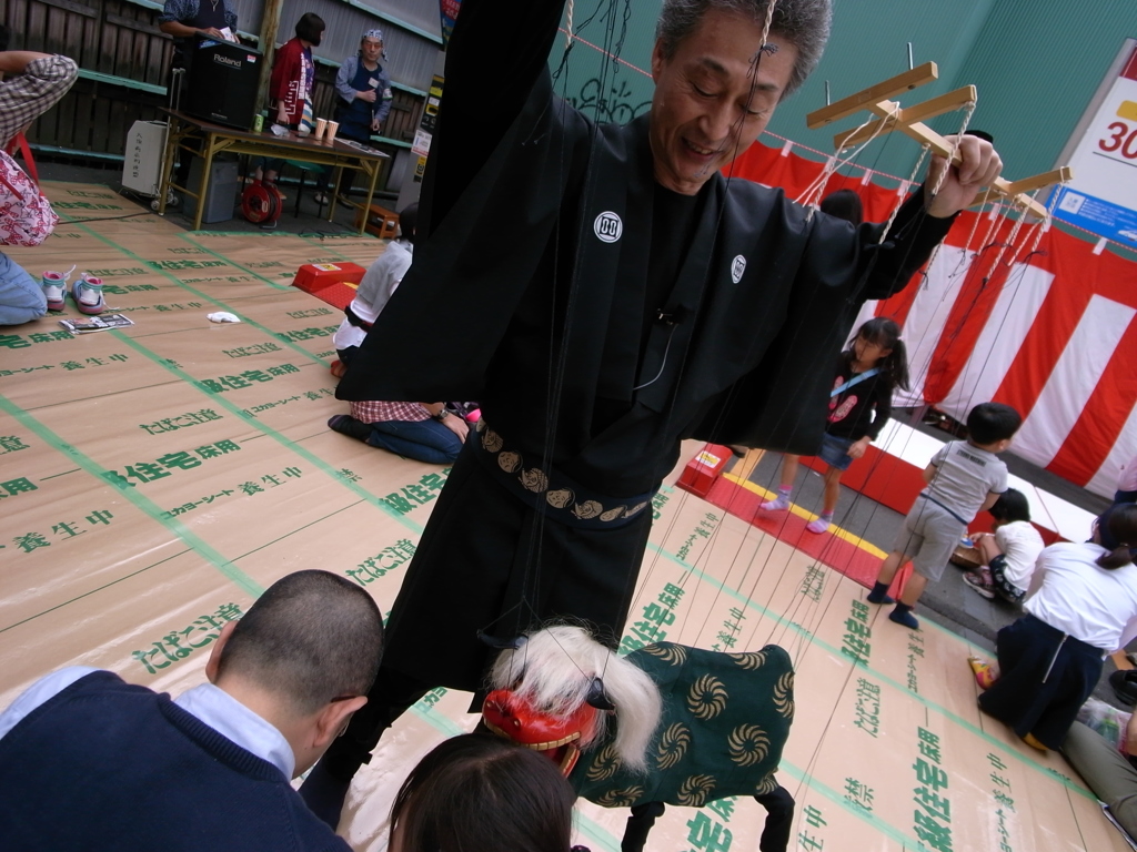 江戸系あやつり人形（上條充）
