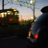 愛車と電車