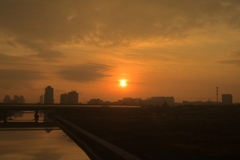 郊外の風景