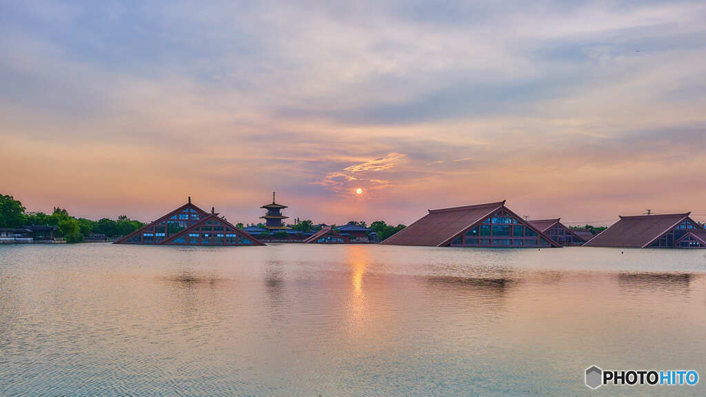 夕陽