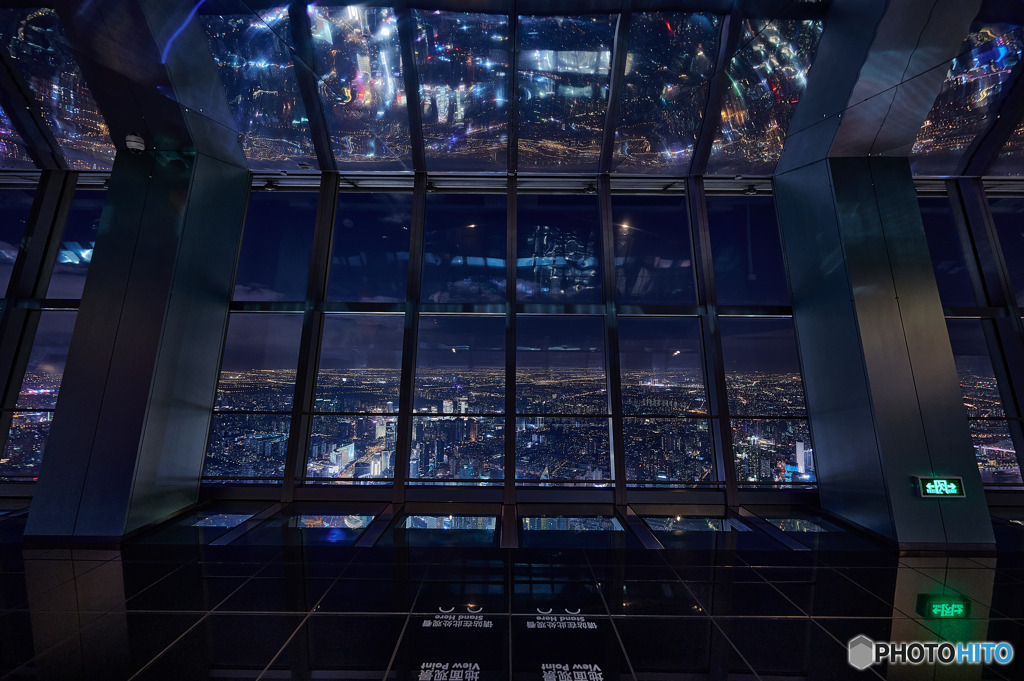 夜景を独り占め