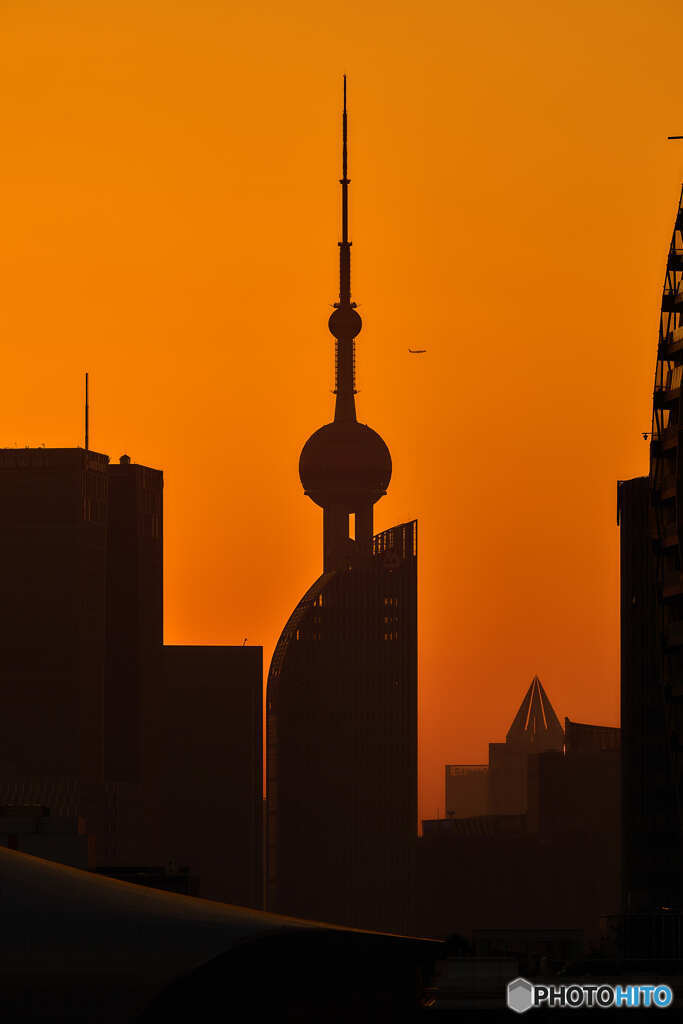 夕暮れ