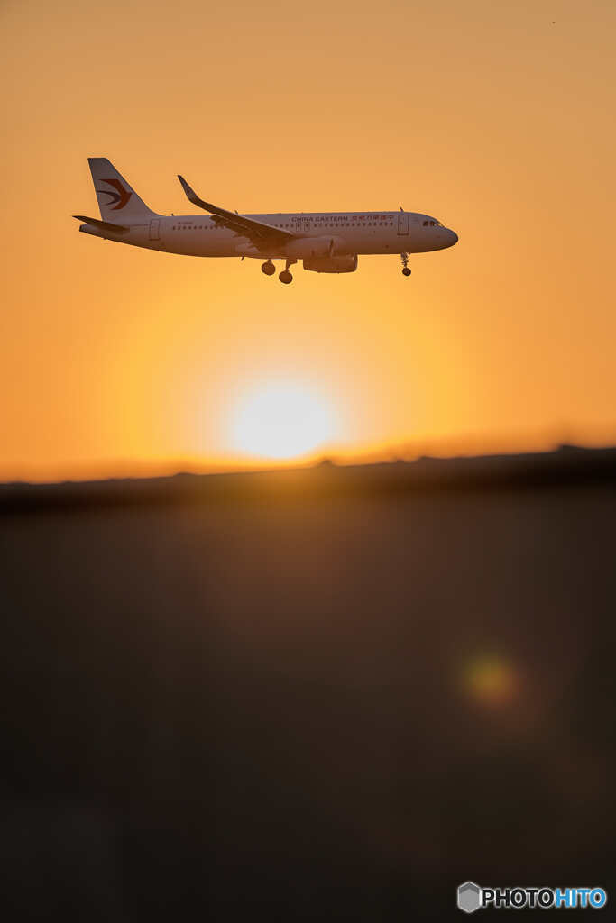 夕刻のlanding