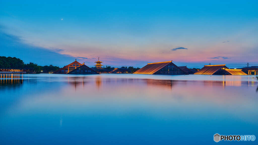 静かな夕暮れ