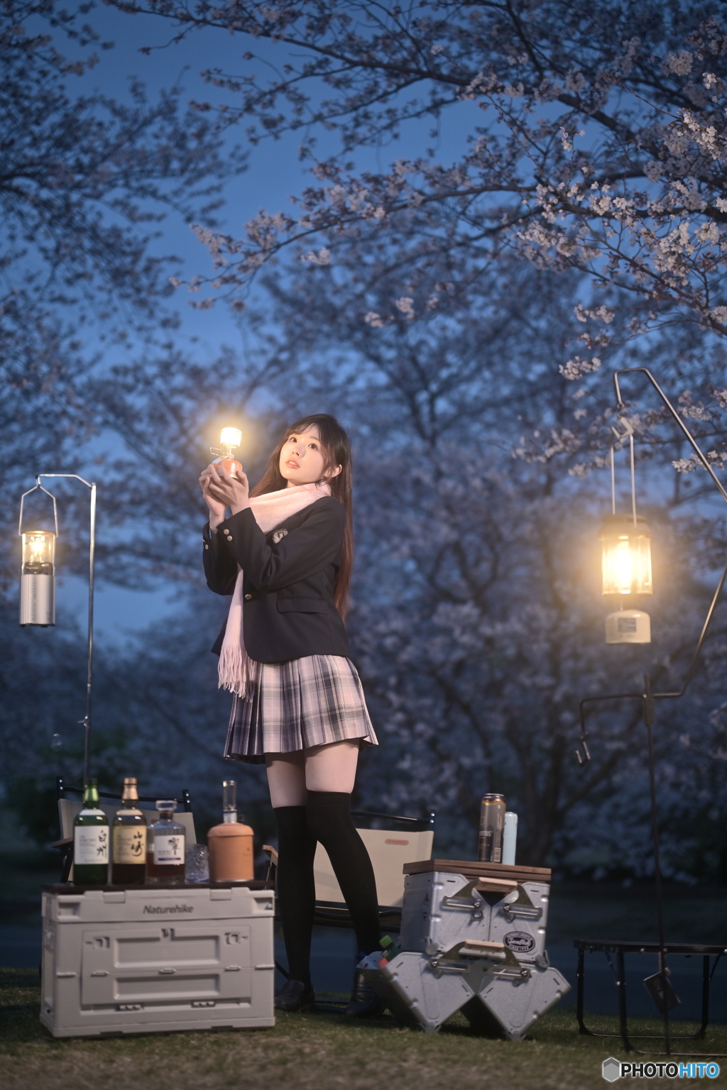 夜桜