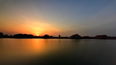 夕暮れ