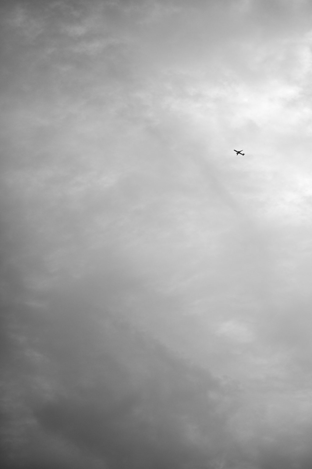 空を見上げて