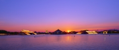 静かな夕暮れ