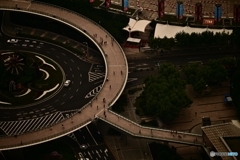 円形歩道橋