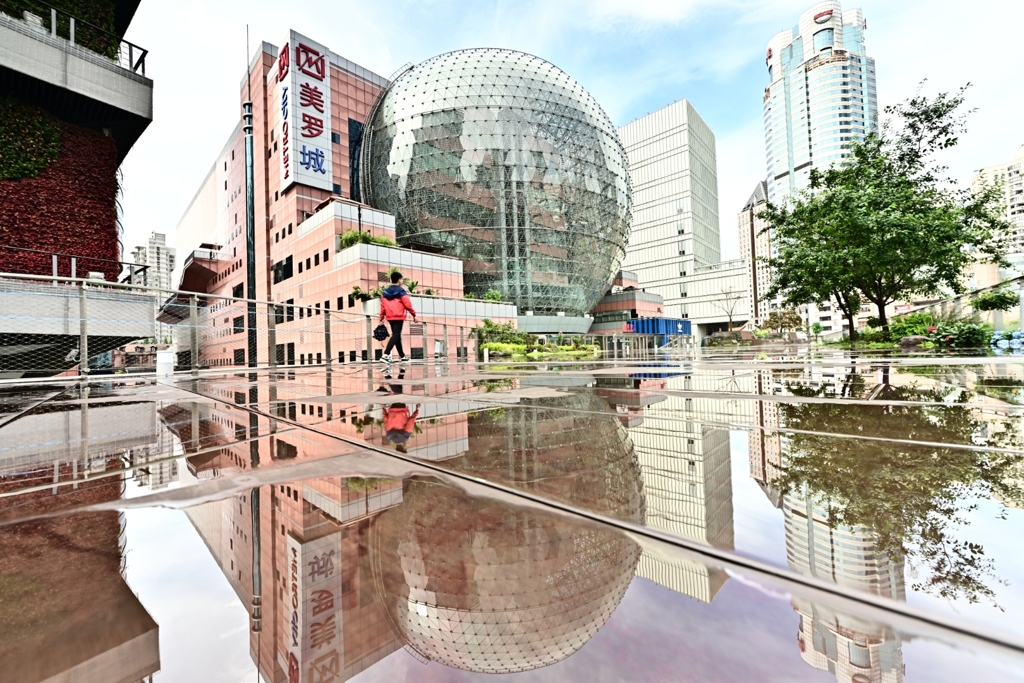 雨上がりのリフレクション