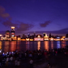 外灘の夜景を望んで