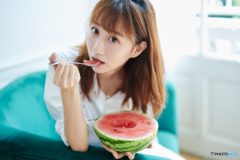 暑い夏には冷えたスイカを召し上がれ