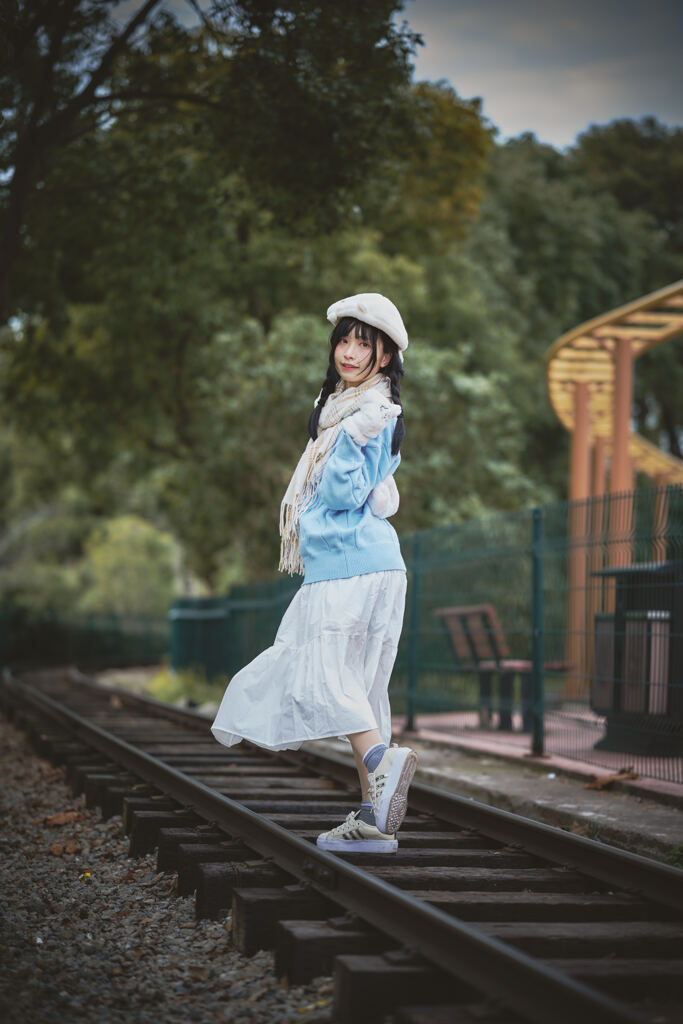 線路を歩いて