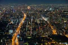あべのハルカスからの夜景