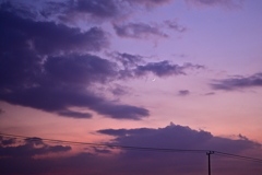 静かな夕暮れ