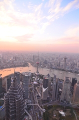 高層からの眺め in Shanghai 