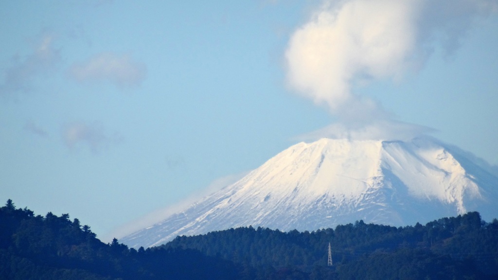 秋晴れの富士山その２