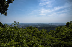 高尾山中腹からの風景