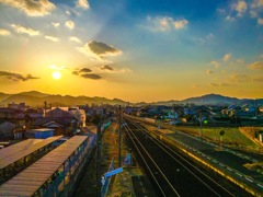 夕焼け