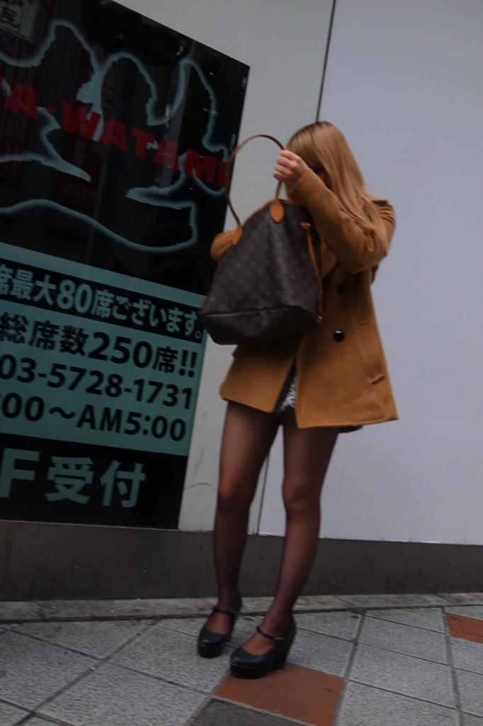 渋谷にて