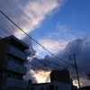 東京のはずれの空