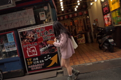 道行く女性