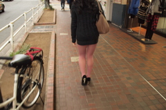新宿の女性
